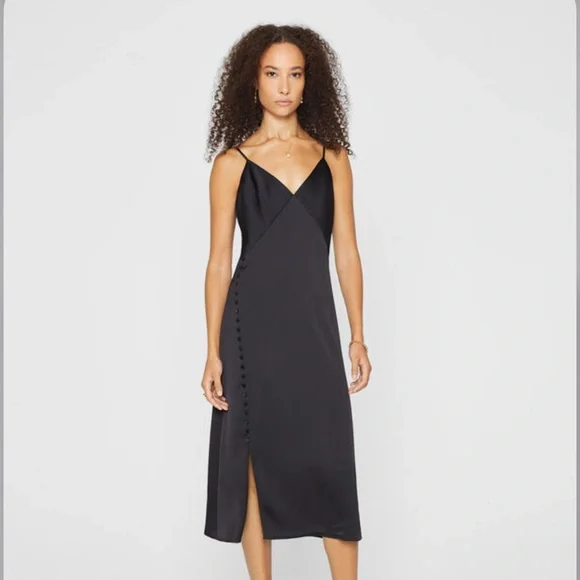 Club Monaco Button Detail Slip Dress - Picture 1 of 13